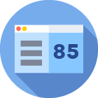 Medical Inventory Health Test Score Icon